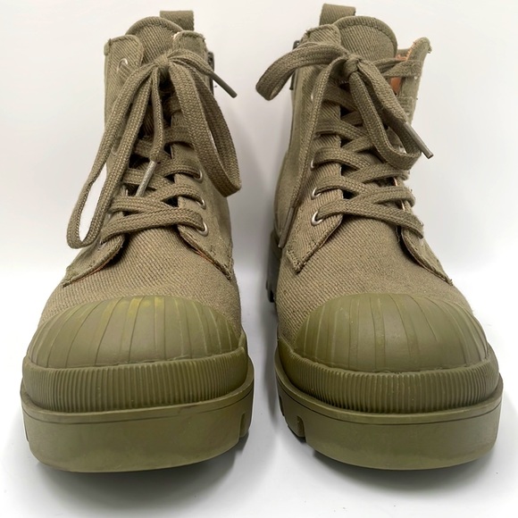 Universal Thread Green Combat/Chunky Boots - Picture 3 of 7